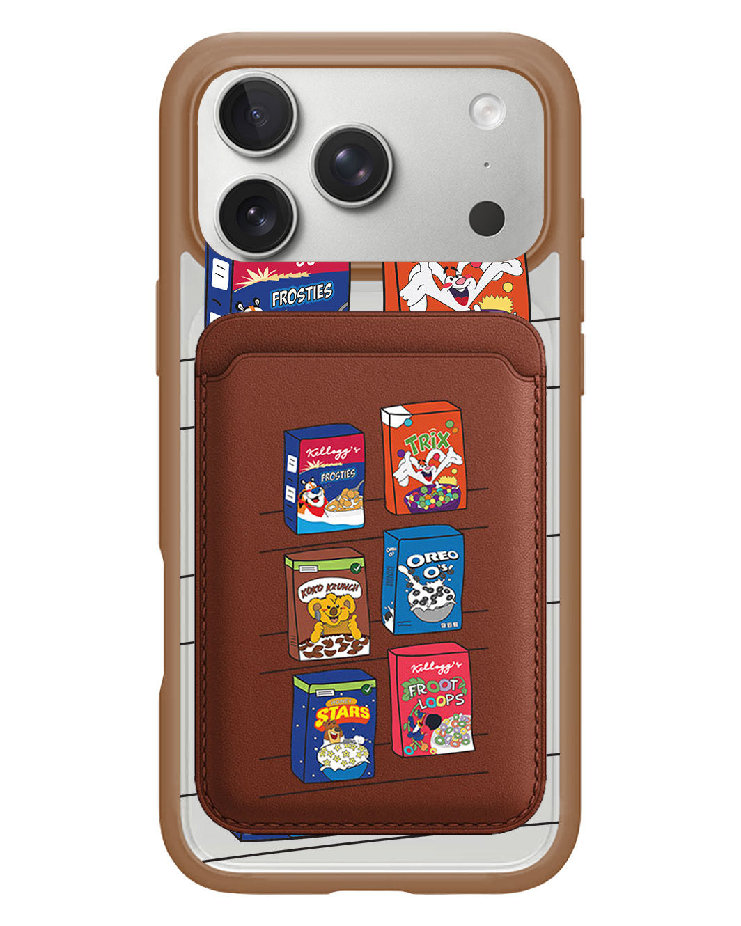 iPhone Magnetic Wallet Case - Cereal Boxes 1.0