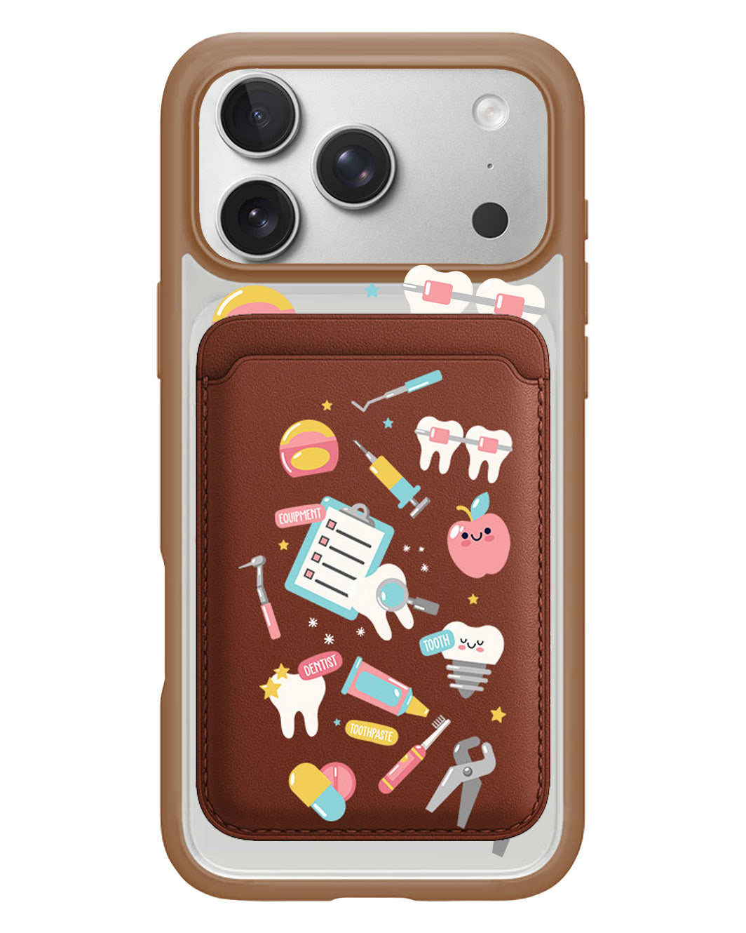 iPhone Magnetic Wallet Case - Dentist