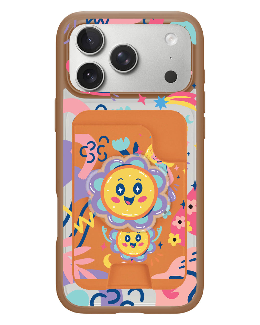 iPhone Magpop Wallet - Heather