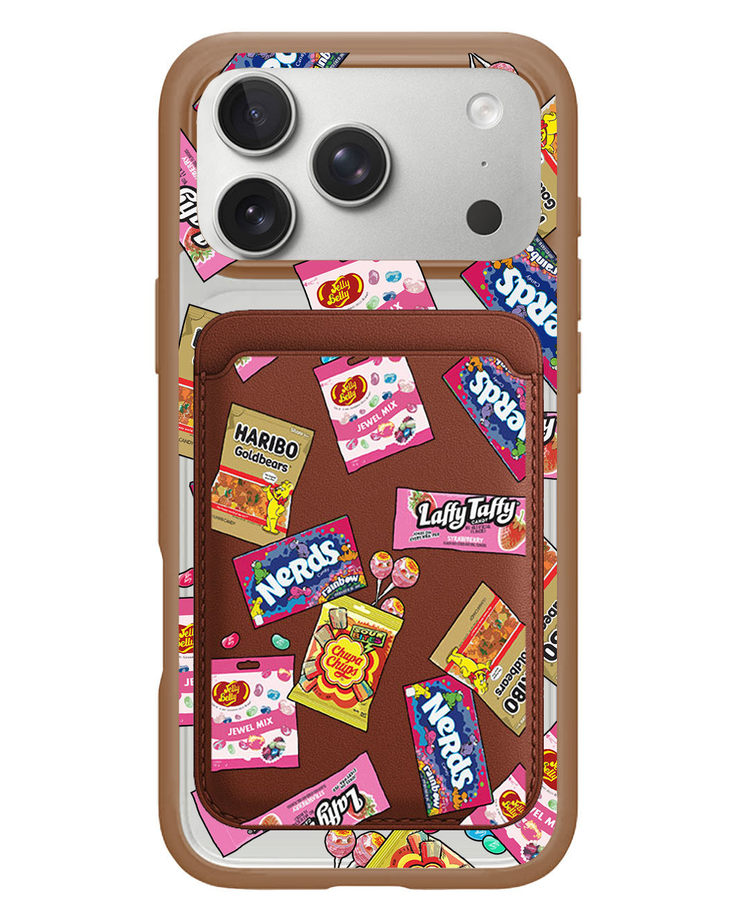 iPhone Magnetic Wallet Case - Sweets And Gummies
