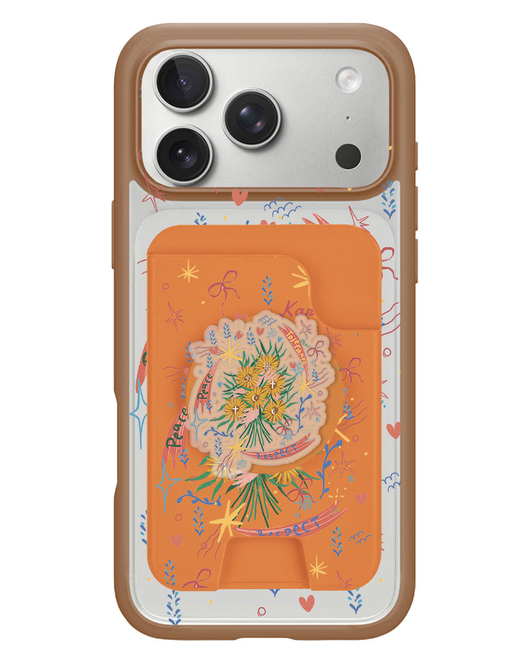 iPhone Magpop Wallet - Peace