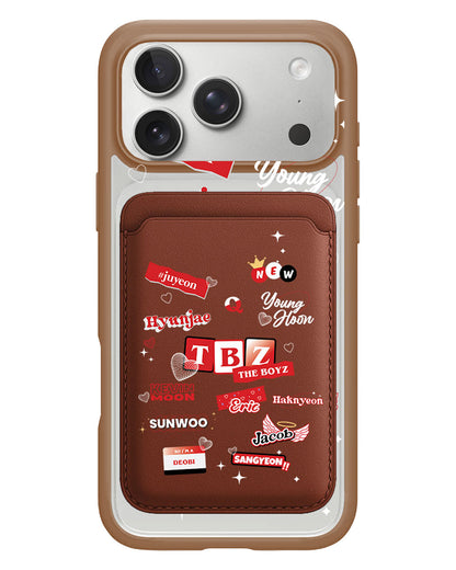 iPhone Magnetic Wallet Case - The Boyz Members