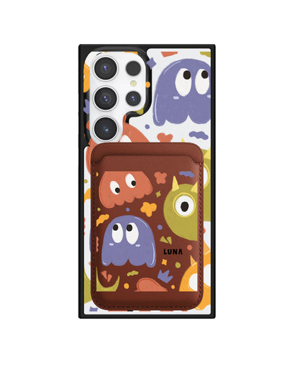 Android Magnetic Wallet Case - Cute Monster 1