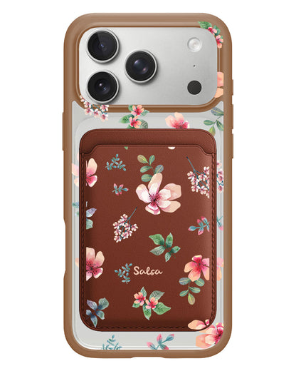 iPhone Magnetic Wallet Case - Botanical Garden 5.0