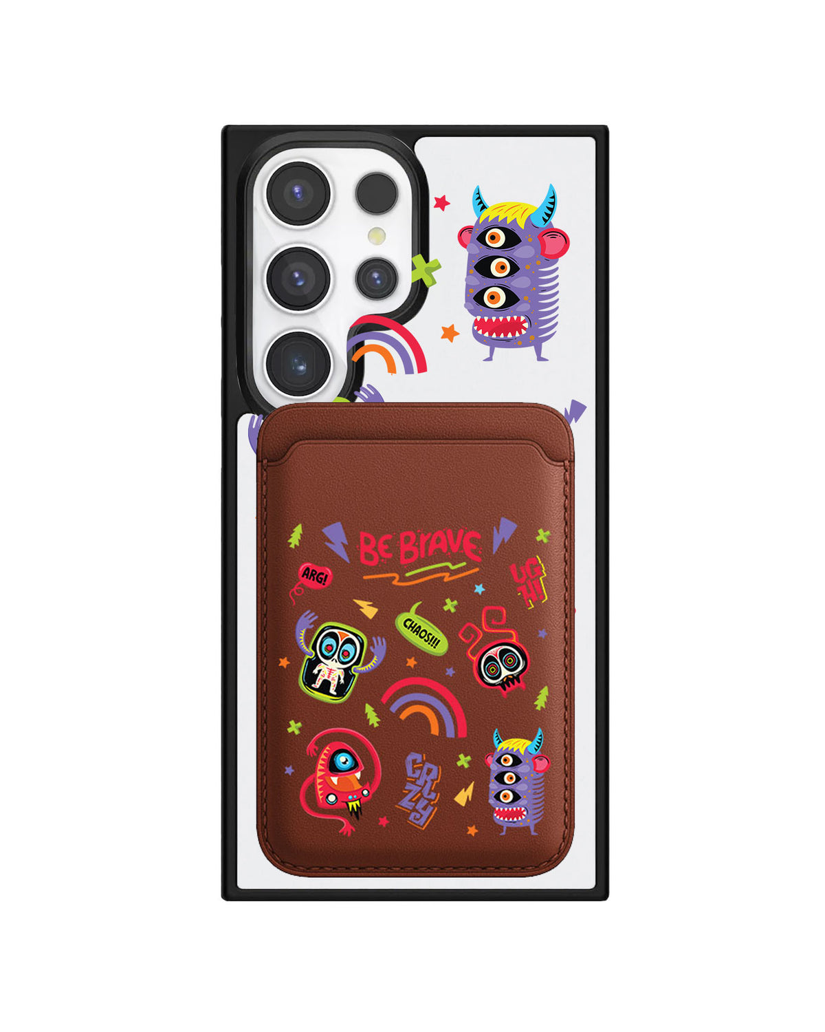Android Magnetic Wallet Case - Baby Monster