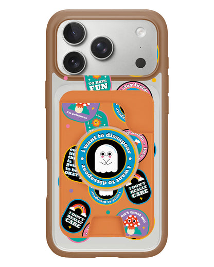 iPhone Magpop Wallet - Monster Sticker Pack