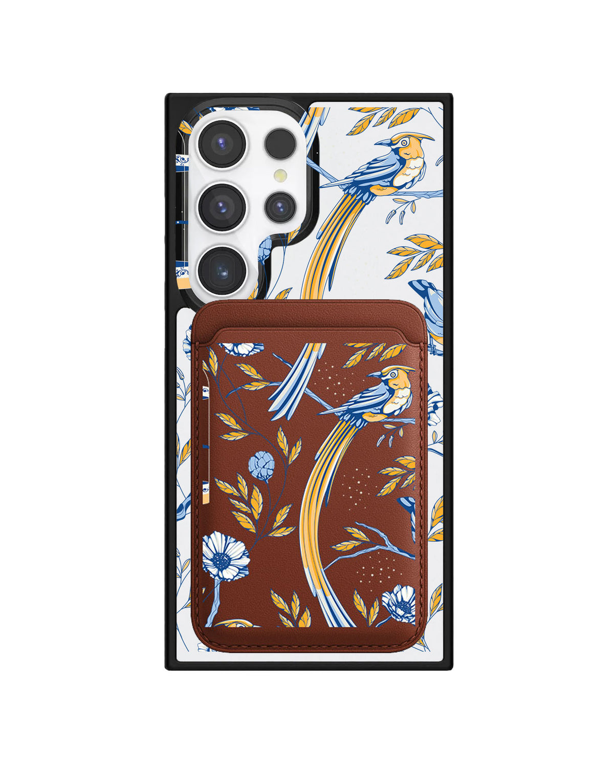 Android Magnetic Wallet Case - Lovebird 7.0