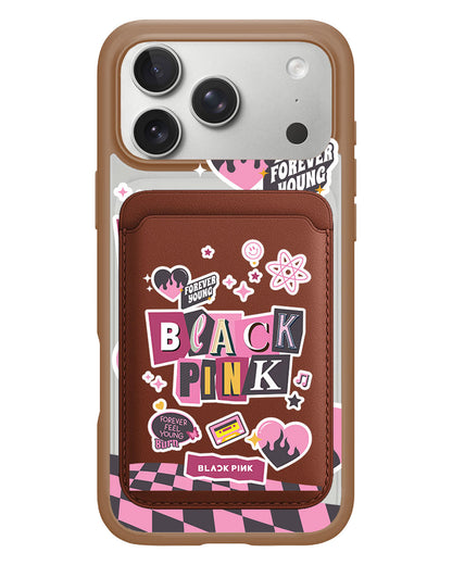 iPhone Magnetic Wallet Case - Blackpink Forever Young