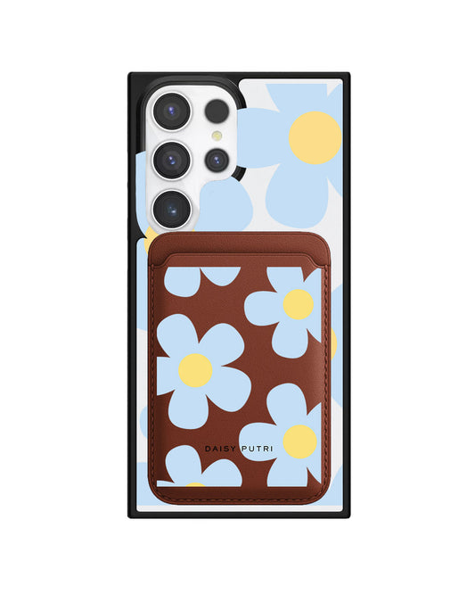 Android Magnetic Wallet Case - Daisy Garland
