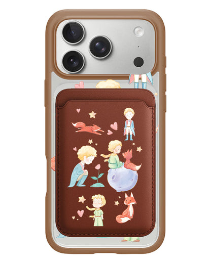 iPhone Magnetic Wallet Case - Little Prince & Fox