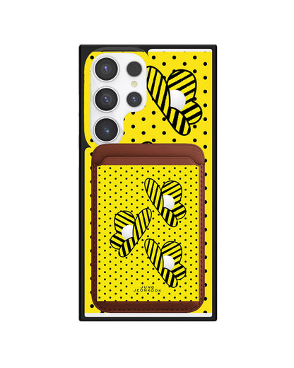 Android Magnetic Wallet Case - Honey