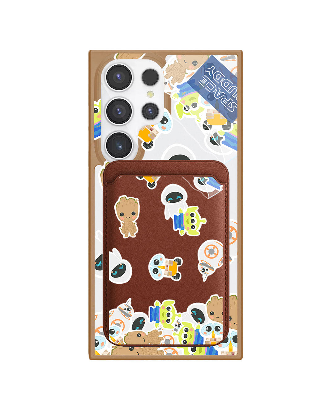 Android Magnetic Wallet Case - Buddy Space