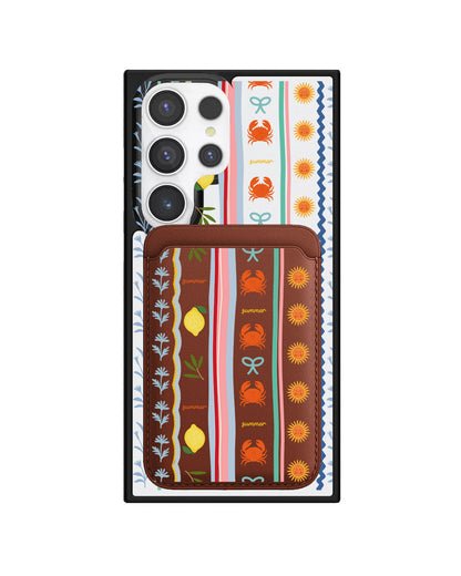 Android Magnetic Wallet Case - Seaside Opulence 2.0