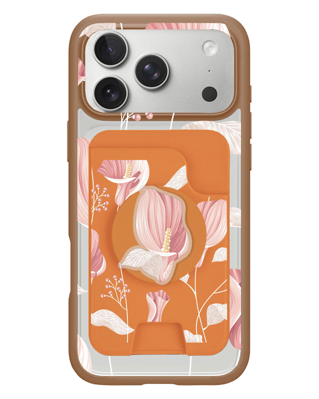 iPhone Magpop Wallet - Easter Lily