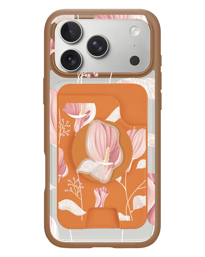 iPhone Magpop Wallet - Easter Lily