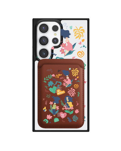 Android Magnetic Wallet Case - Self Love Sticker Pack 2.0
