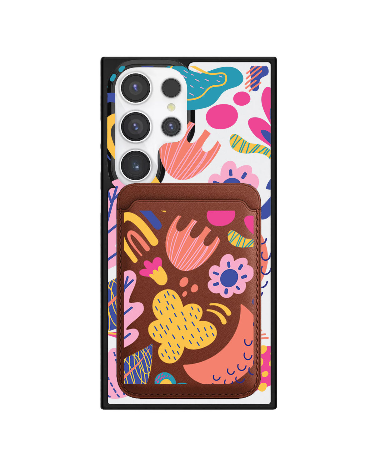Android Magnetic Wallet Case - Florals