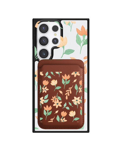 Android Magnetic Wallet Case - Birth Flower 4.0