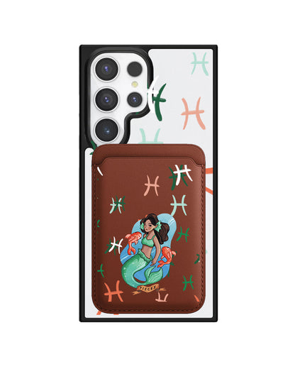 Android Magnetic Wallet Case - Pisces