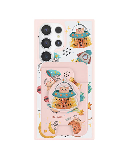 Android Magpop Wallet - Spaceship