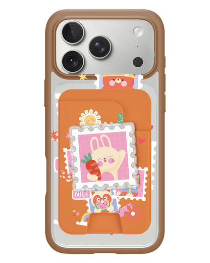 iPhone Magpop Wallet - Animal Squad