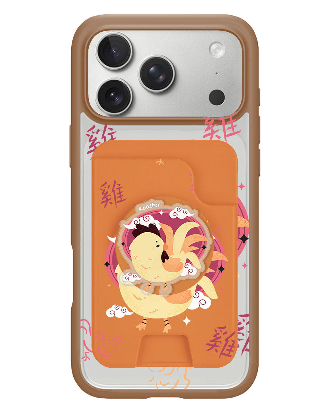 iPhone Magpop Wallet - Shio Rooster