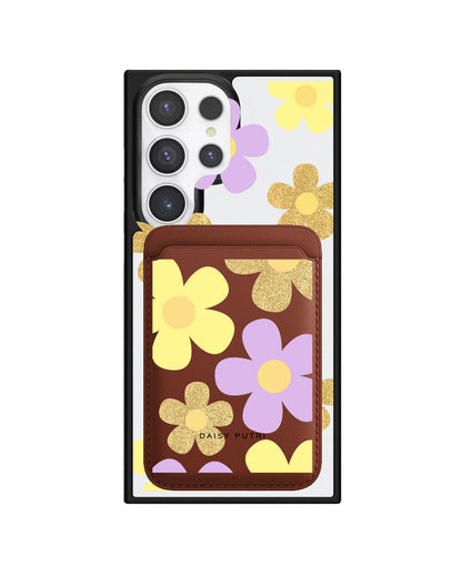 Android Magnetic Wallet Case - Daisy Twinkle