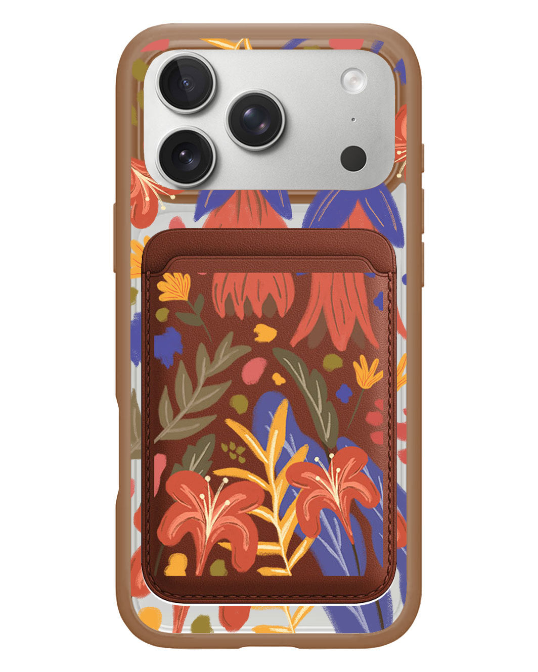 iPhone Magnetic Wallet Case - Nature Lovers