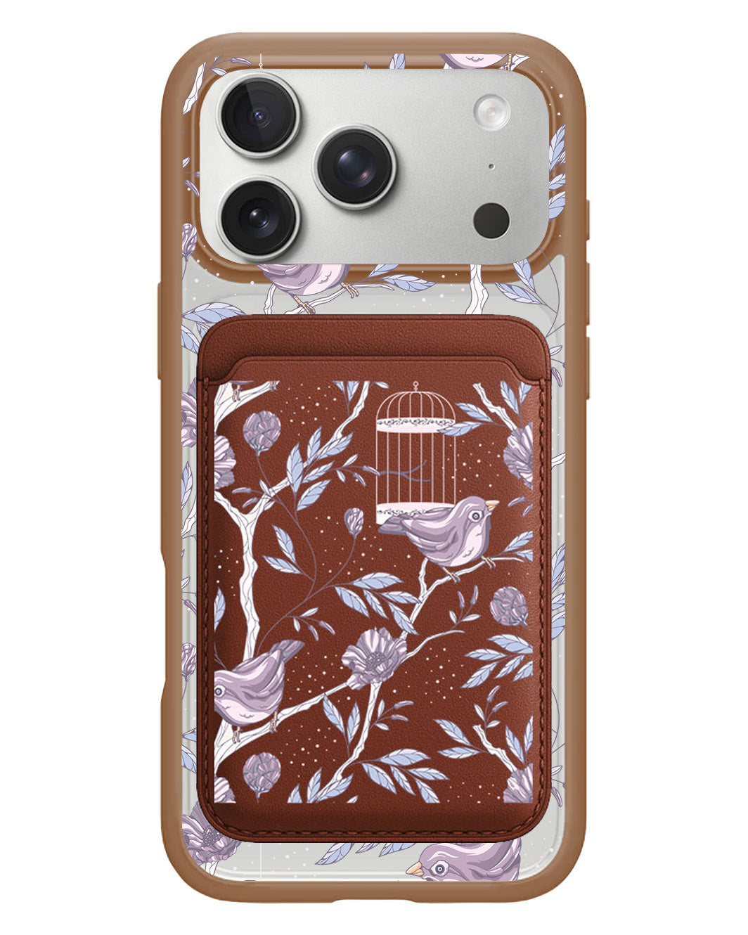 iPhone Magnetic Wallet Case - Lovebird 15.0