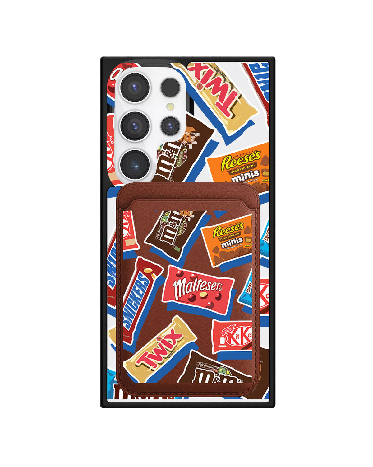 Android Magnetic Wallet Case - Choco Sweet