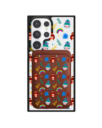 Android Magnetic Wallet Case - Unconditionally Girl