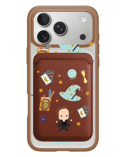 iPhone Magnetic Wallet Case - Little Hogwarts