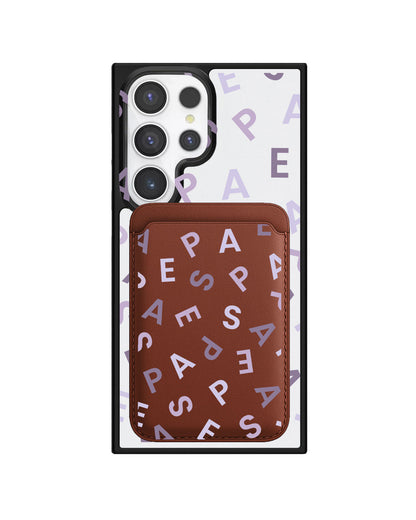 Android Magnetic Wallet Case - Aespa Monogram