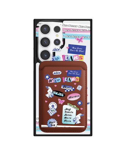 Android Magnetic Wallet Case - New Jeans Sticker