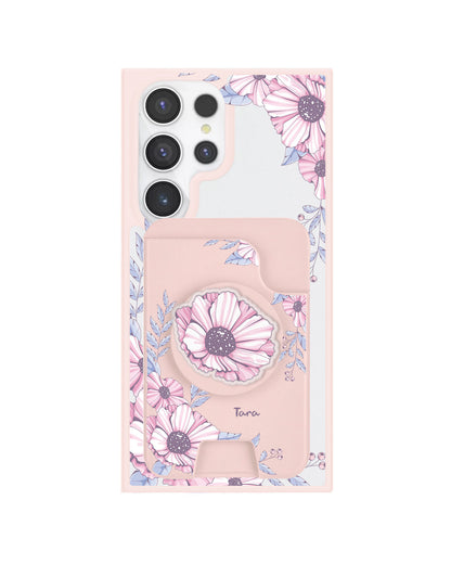 Android Magpop Wallet - Pink Blossom
