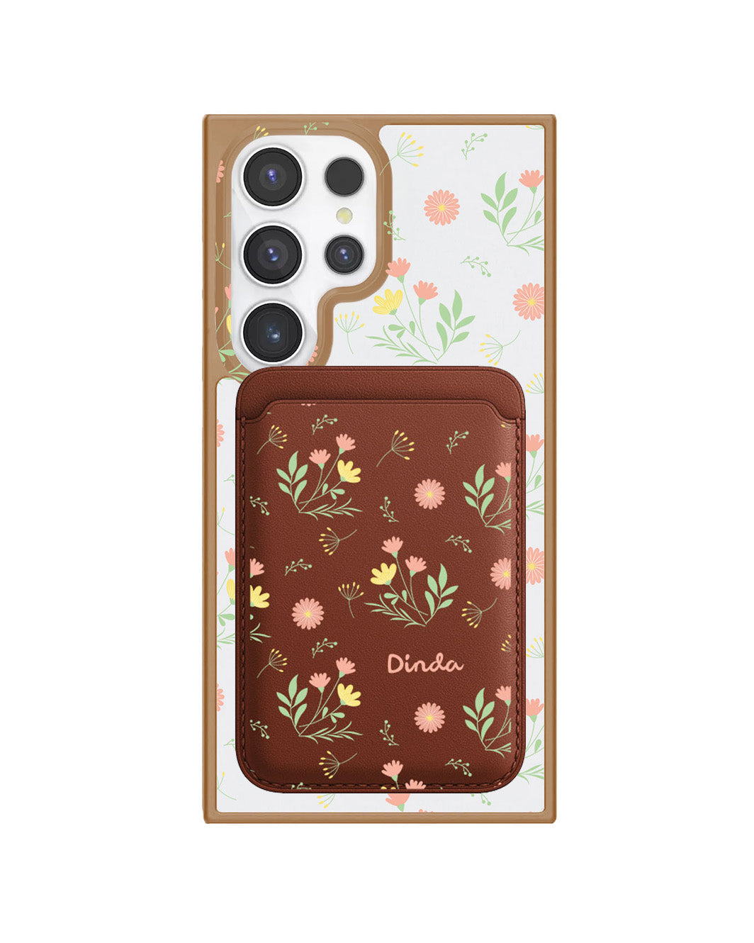 Android Magnetic Wallet Case - Dandelion
