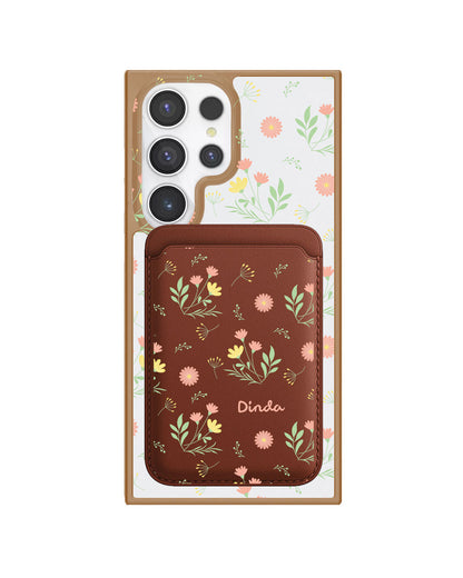 Android Magnetic Wallet Case - Dandelion