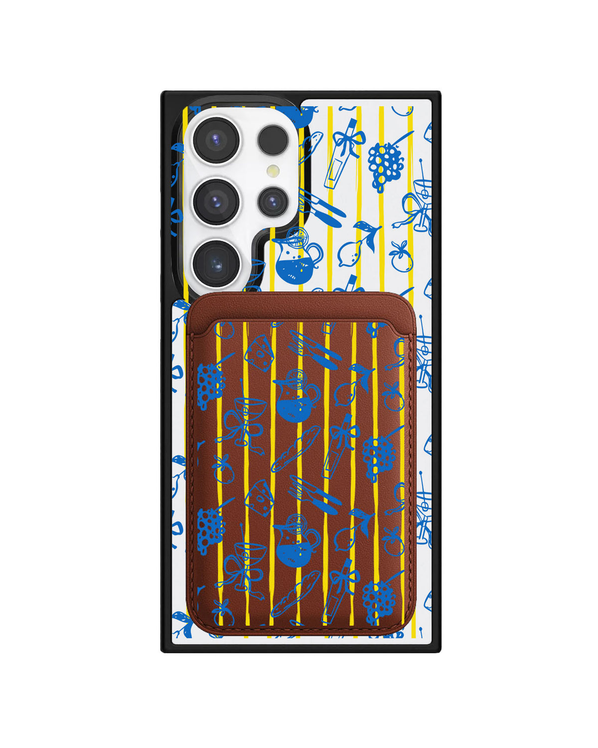 Android Magnetic Wallet Case - Italian Summer