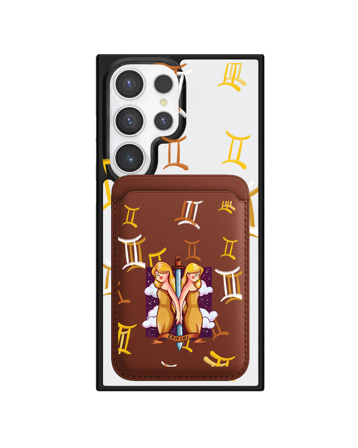 Android Magnetic Wallet Case - Gemini