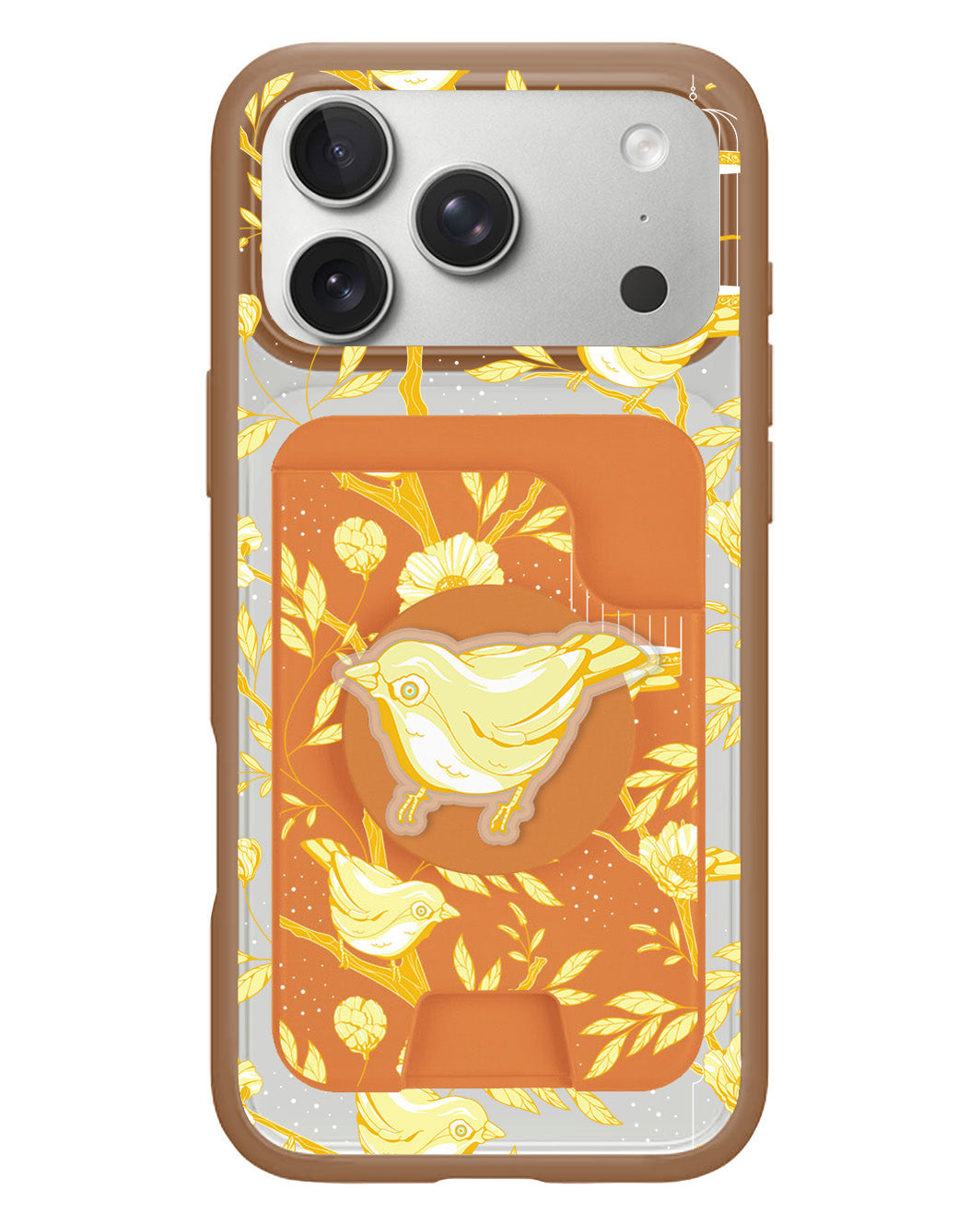 iPhone Magpop Wallet - Lovebird Monochrome 2.0