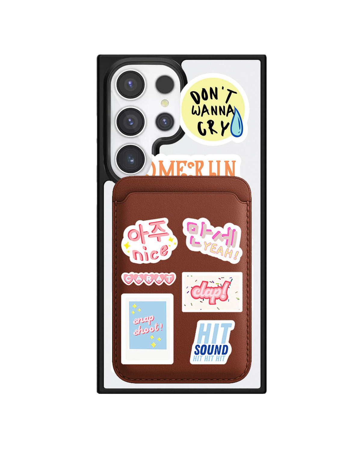 Android Magnetic Wallet Case - Seventeen Sticker Pack