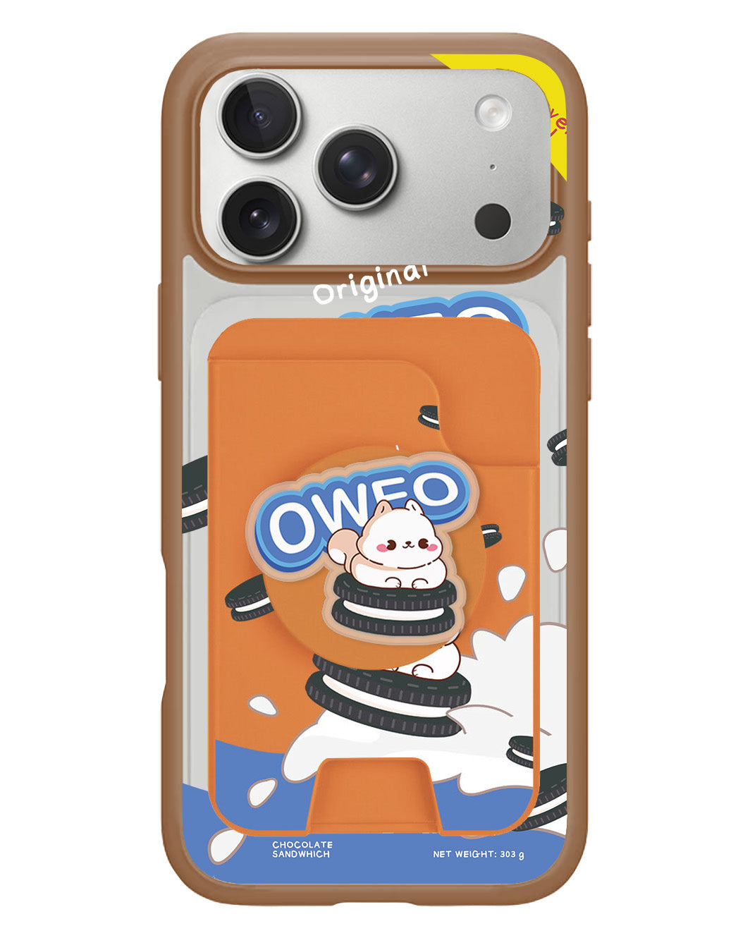 iPhone Magpop Wallet - Oweo Dog