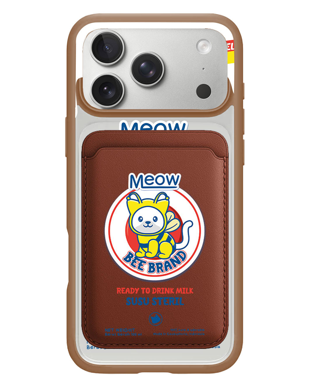 iPhone Magnetic Wallet Case - Bee Brand