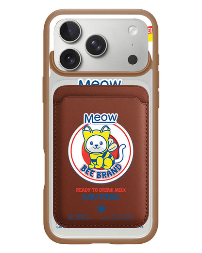iPhone Magnetic Wallet Case - Bee Brand