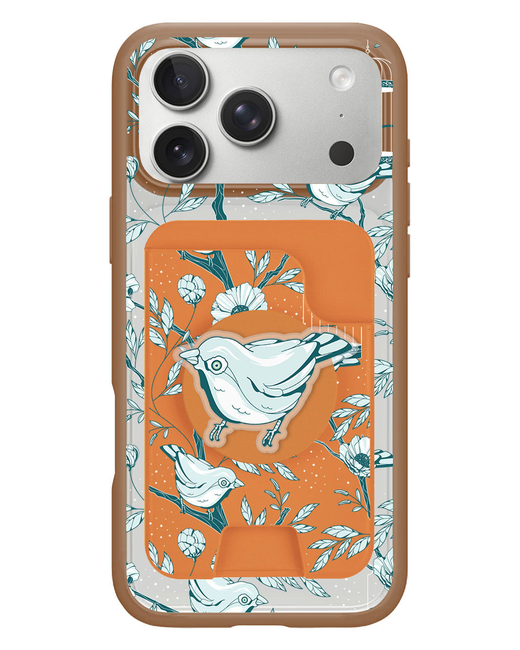 iPhone Magpop Wallet - Lovebird Monochrome 6.0