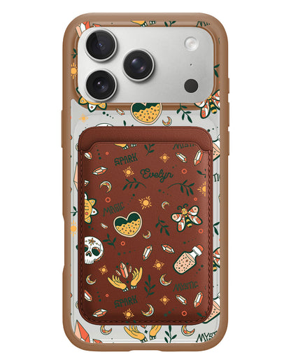iPhone Magnetic Wallet Case - Mystic