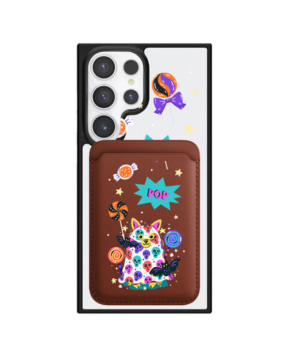 Android Magnetic Wallet Case - Puppy Monster