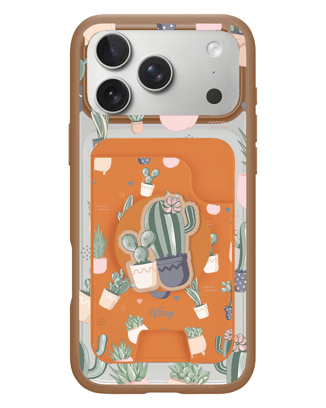 iPhone Magpop Wallet - Cactus 2.0