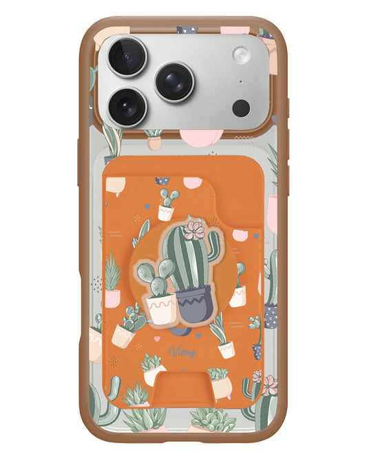 iPhone Magpop Wallet - Cactus 2.0
