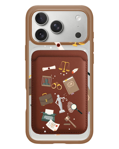iPhone Magnetic Wallet Case - Lawyer